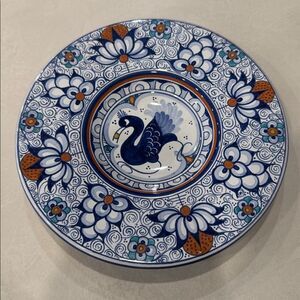 Colorful Ceramic Decorative Plate Pavona & Palmette styles
Wall Plate